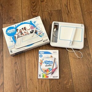 Wii U Draw Game tablet and U Draw Studio game